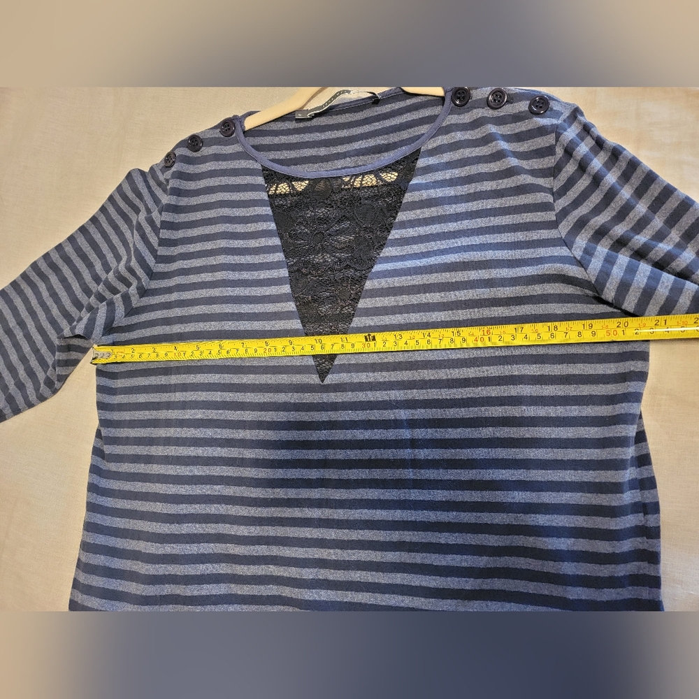 Sportmax Code Max Mara Border Pattern 3/4 Sleeve … - image 7